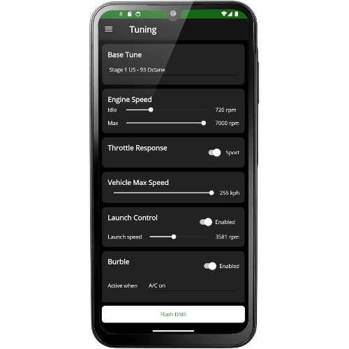 ByteFlasher App - Dark Theme